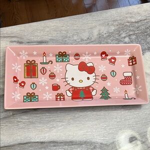 Hello Kitty Pink Holiday Tray